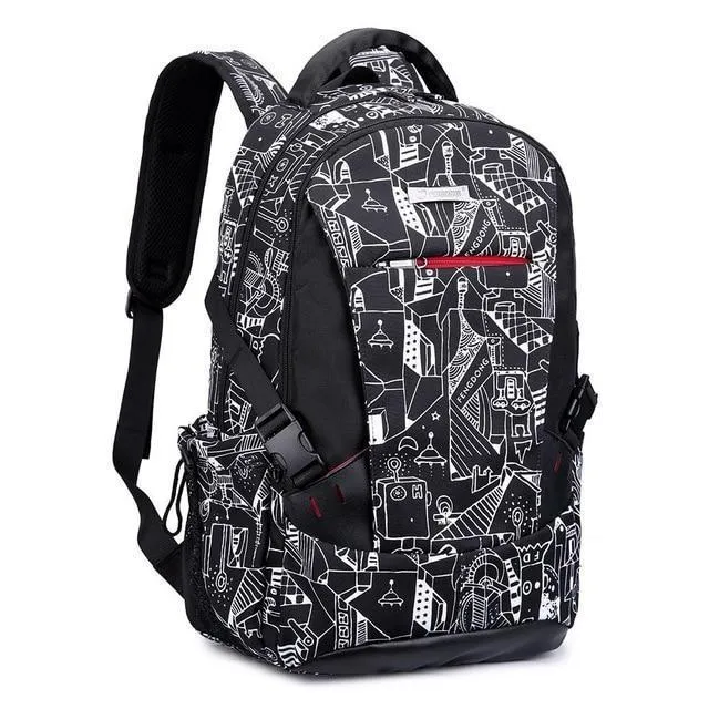 - Backpack Laptops Anti Large Men's Savings-packed Theft Safe