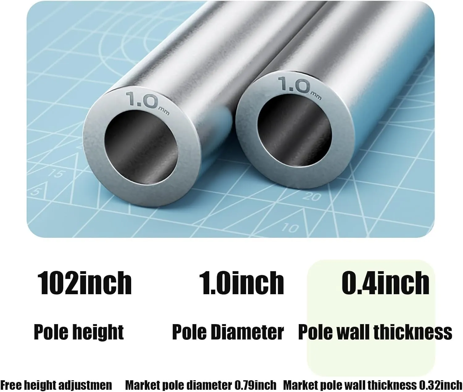 18x15ft Waterproof Portable Tarp with Poles Multifunctional Outdoor Camping Traveling Awning Backpacking Hiking Traveling Outdoor Sports(Rice-White,220x173x102inch)