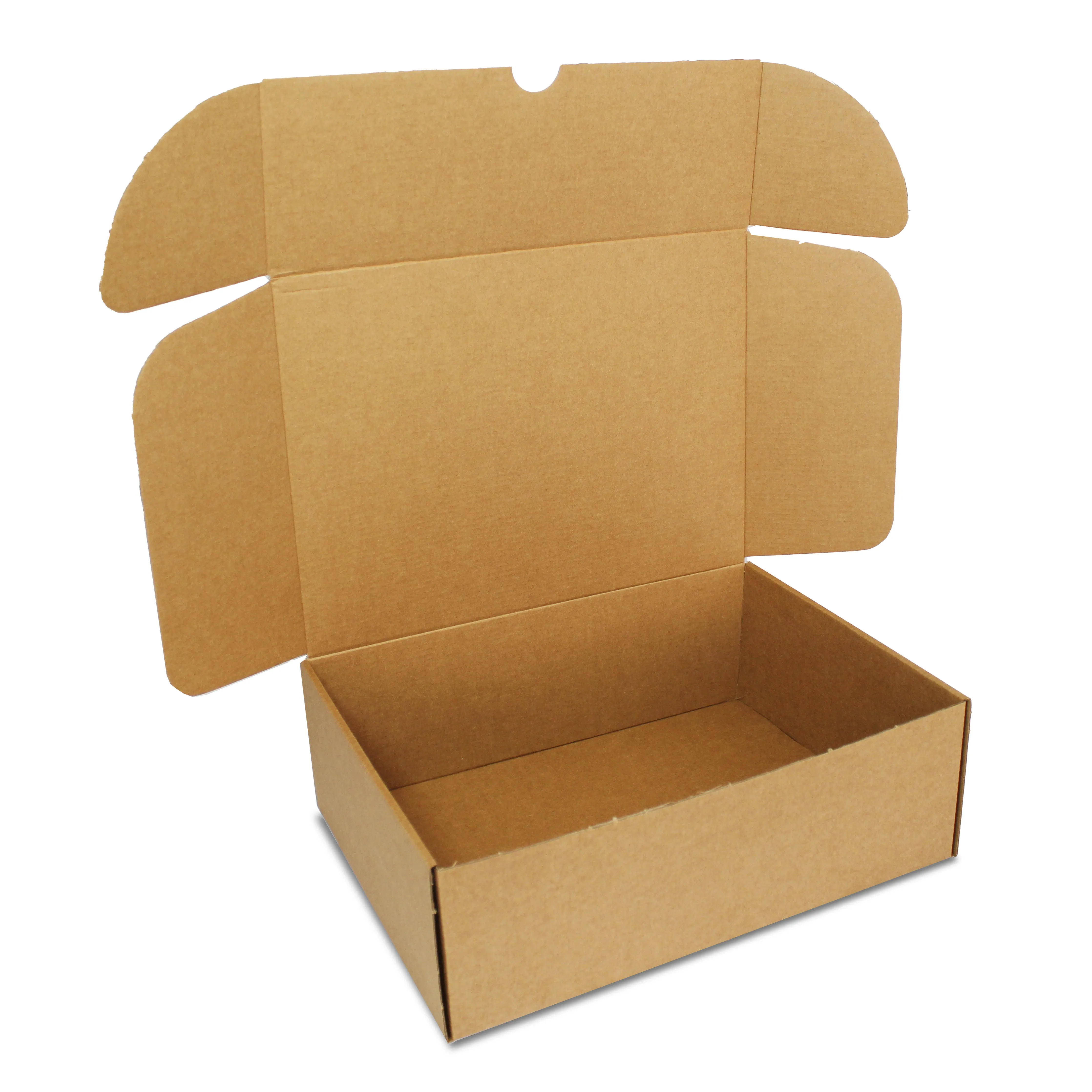 190x145x75mm (50pcs) - Brown Die-Cut Boxes