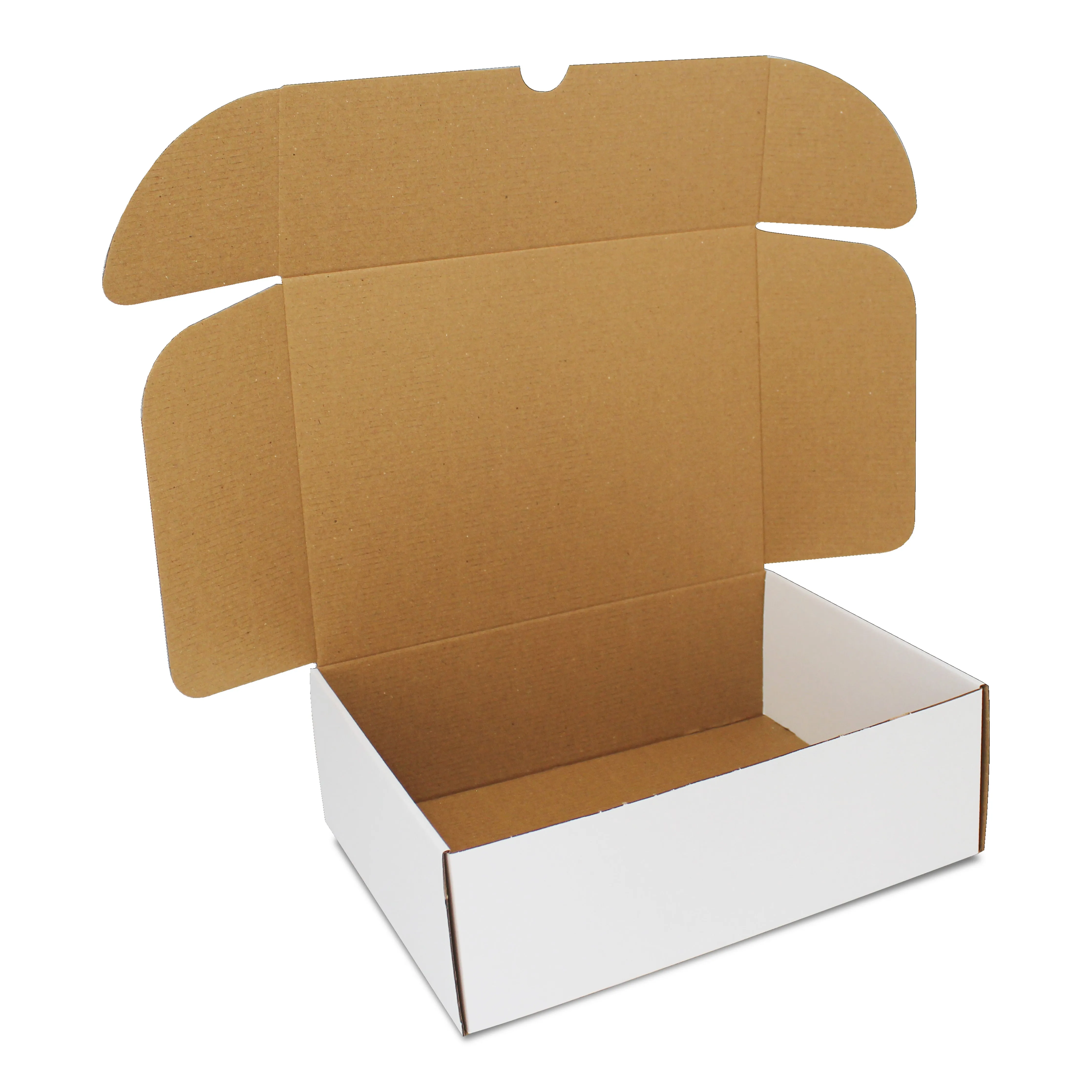 190x145x75mm (50pcs) - White Die-Cut Boxes