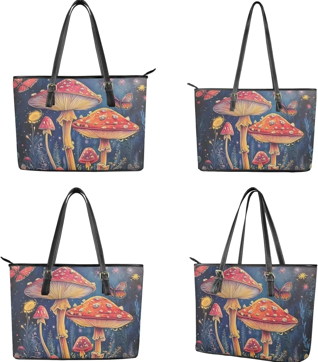 3pcs Tote Handbags and Purse for Women for Daily Use