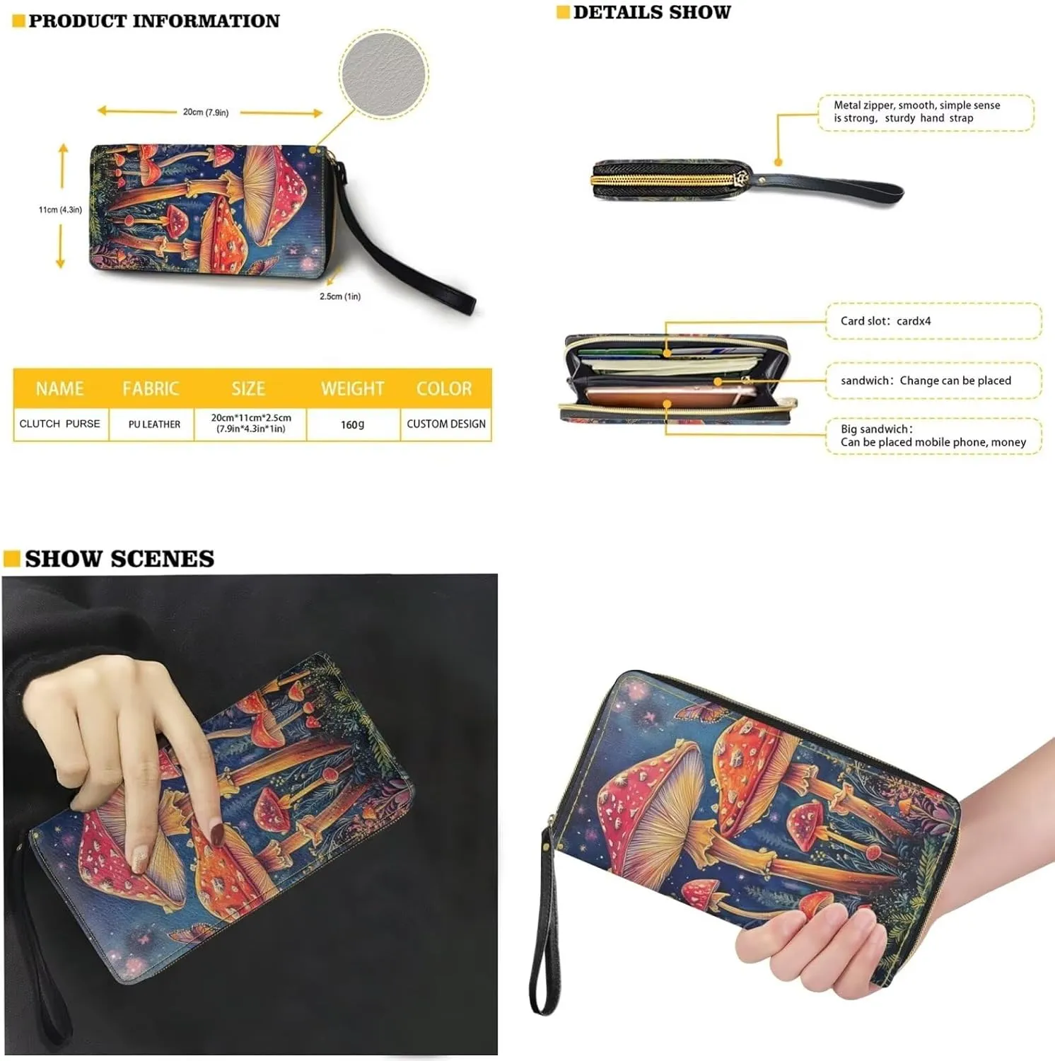 3pcs Tote Handbags and Purse for Women for Daily Use