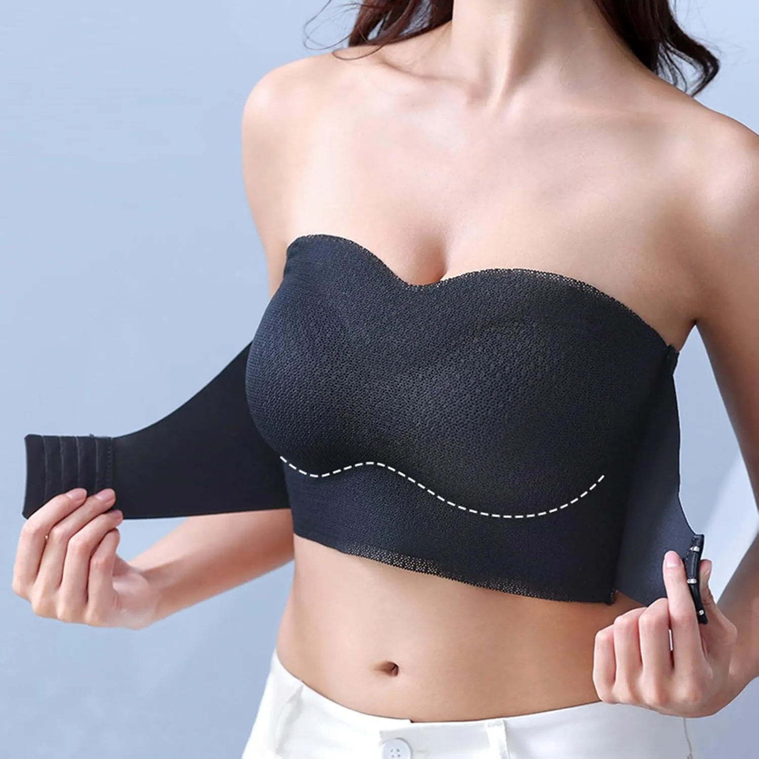 3Pcs Womens Push Up Sports Bra for Big Busted Women Sports Bras Full Support Training Wirefree Supportive Breathable