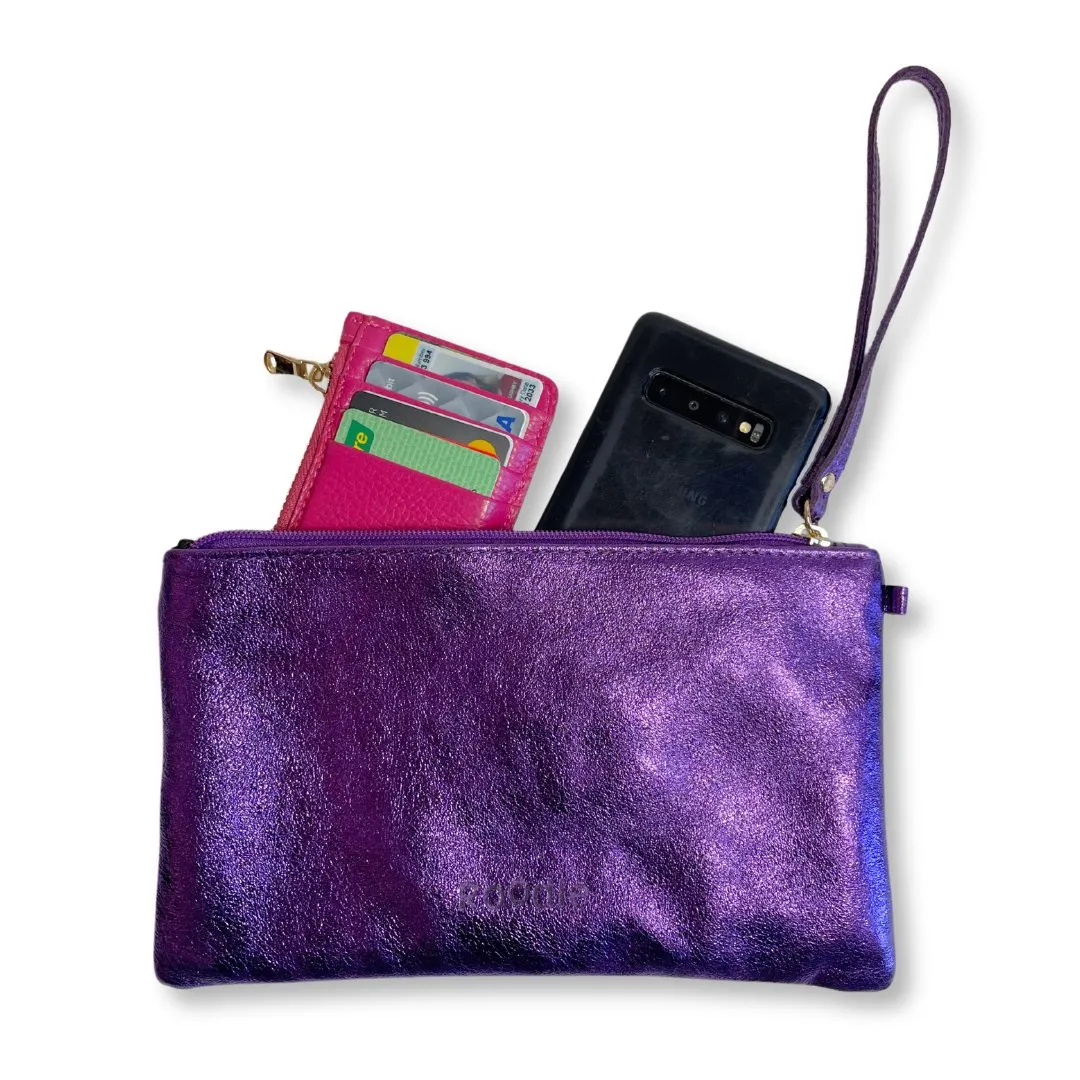 4-IN-1 POUCH IN PURPLE RAIN
