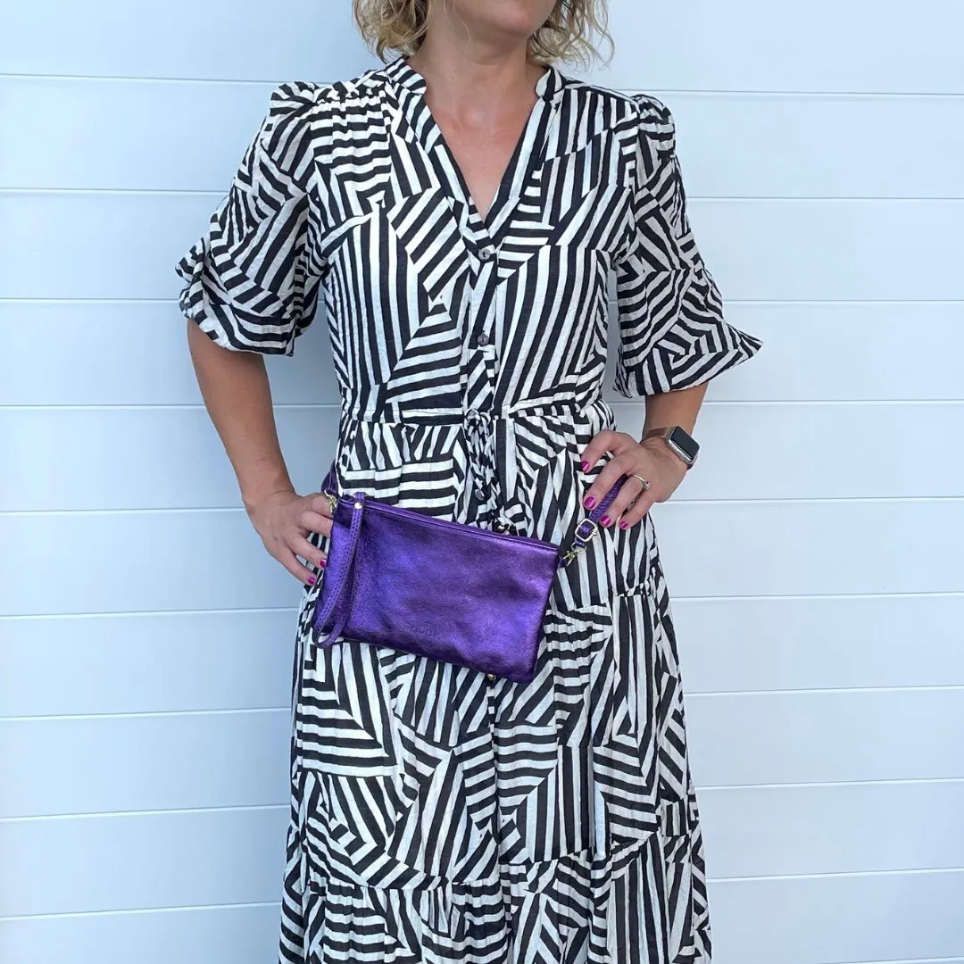 4-IN-1 POUCH IN PURPLE RAIN