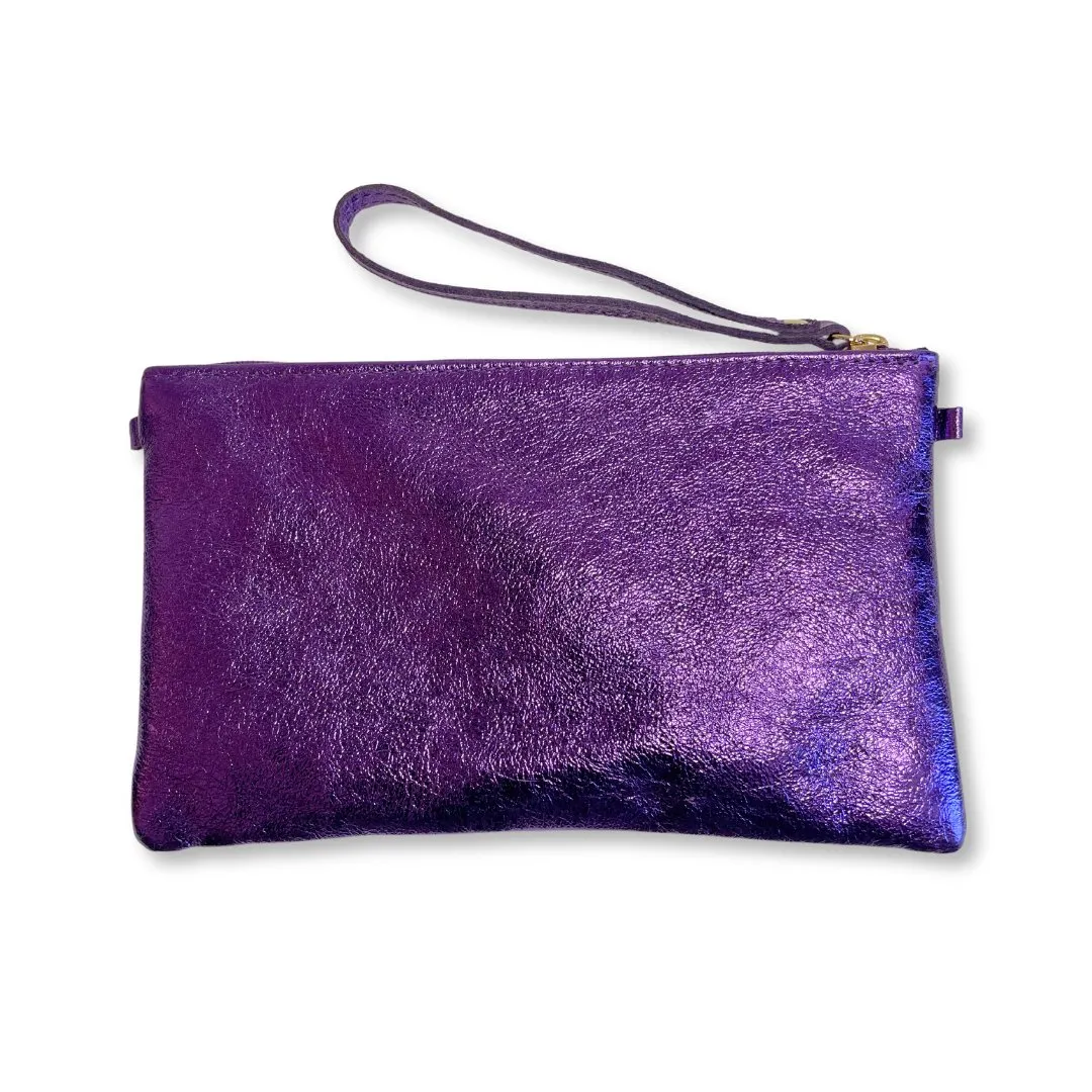 4-IN-1 POUCH IN PURPLE RAIN
