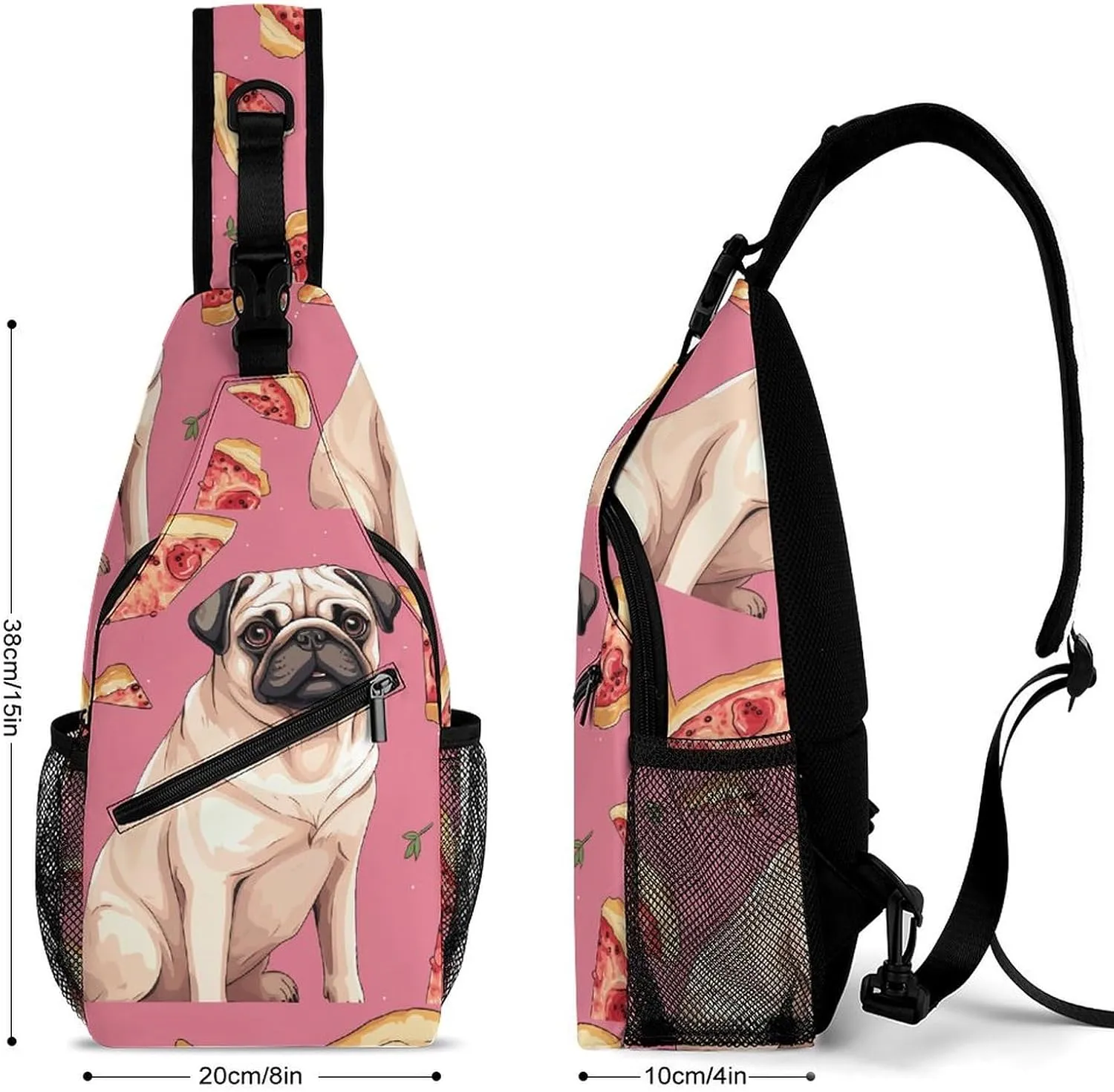 A Psychedelic Cat Sling Bag Crossbody Bags Cross Body Bag Fanny Packs Chest Bags Sling Purses for Travel