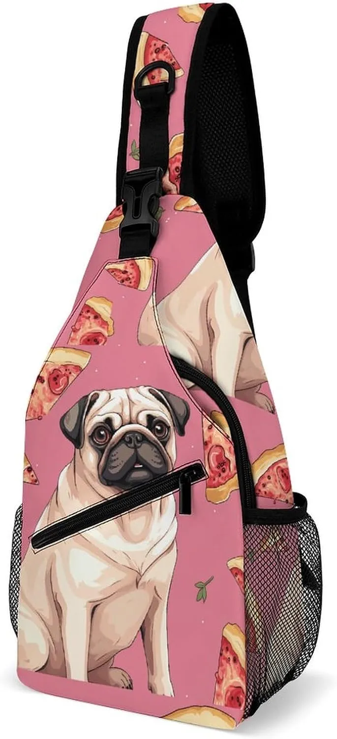 A Psychedelic Cat Sling Bag Crossbody Bags Cross Body Bag Fanny Packs Chest Bags Sling Purses for Travel