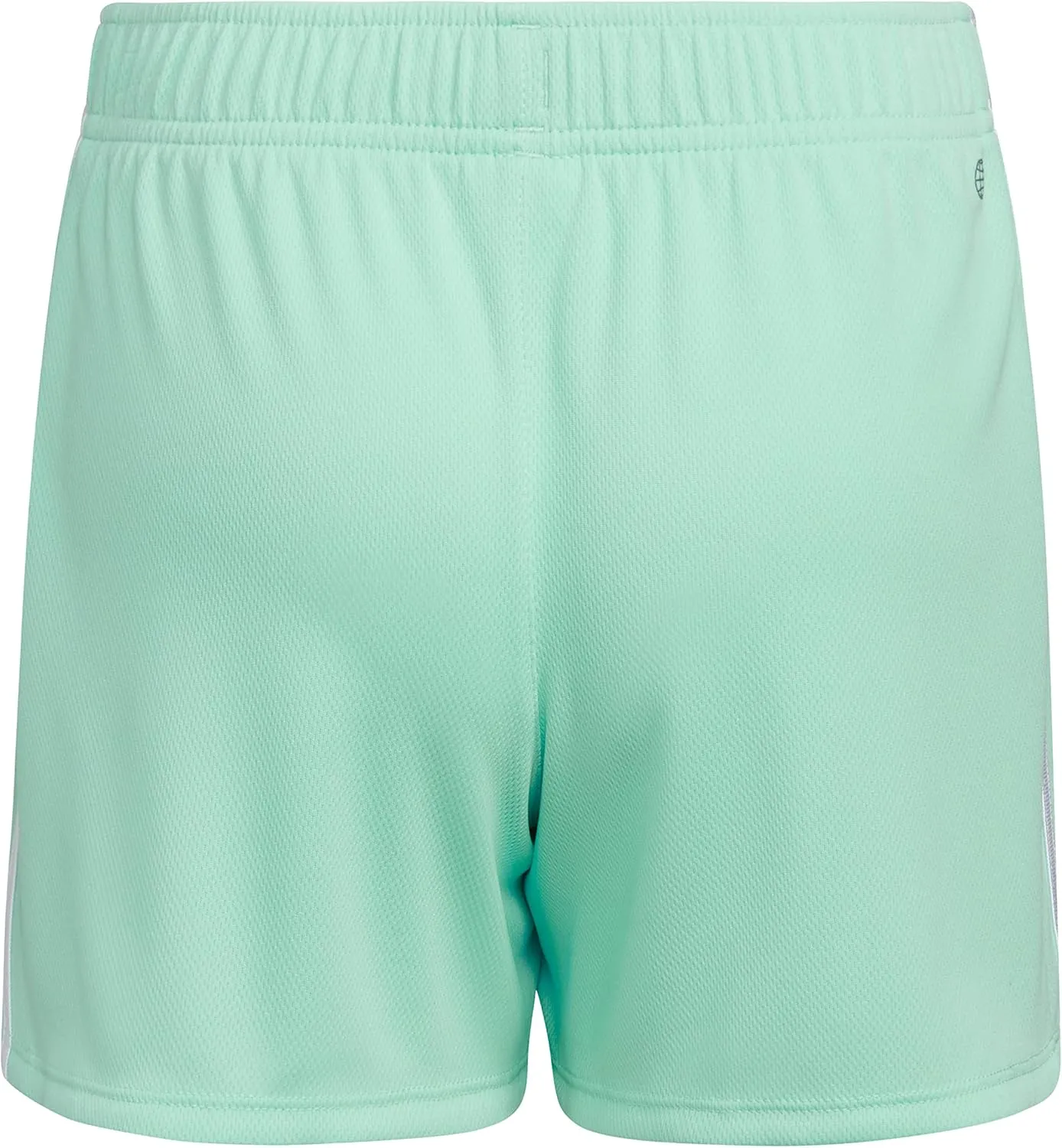 adidas Girls' Big Aeroready 3-Stripe Pacer Mesh Short