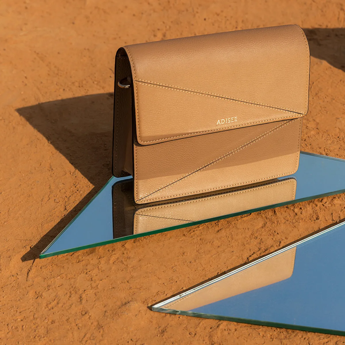Adisee Sand Diana Mini Sling and Cross Bags