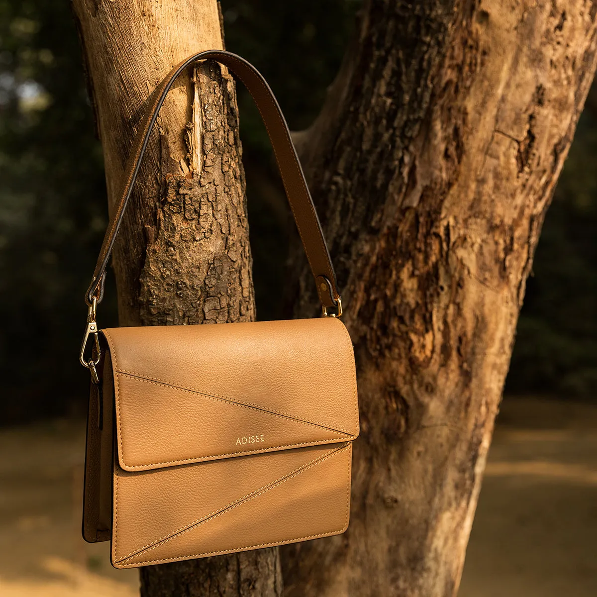 Adisee Sand Diana Mini Sling and Cross Bags