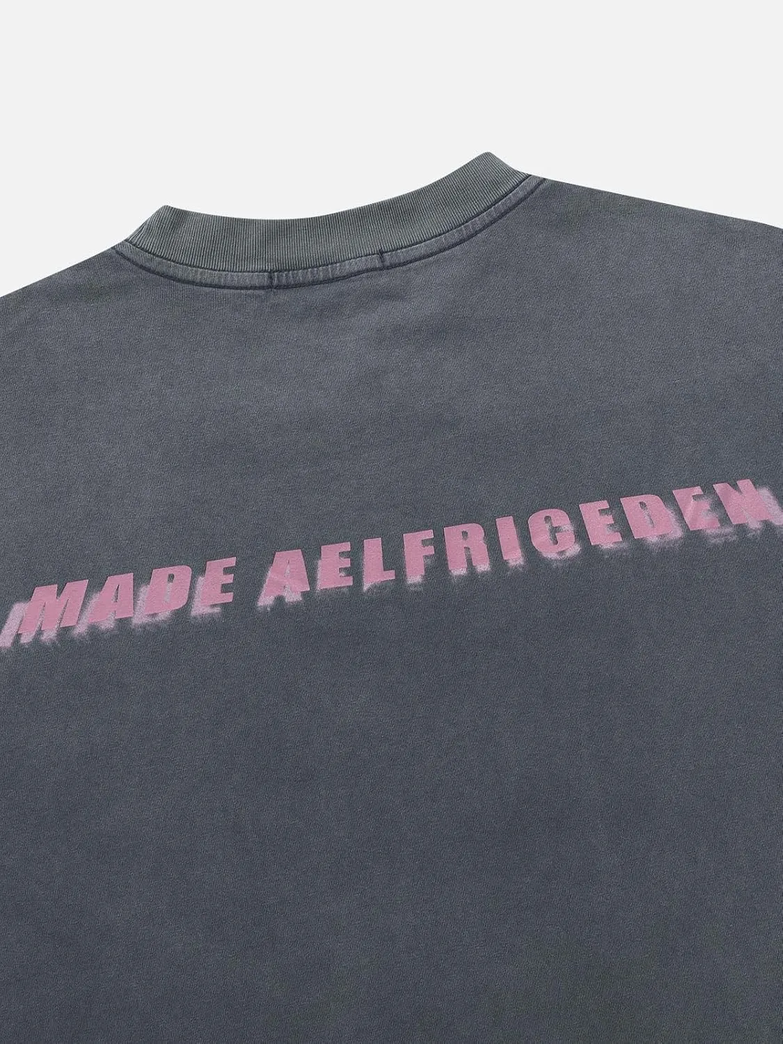 Aelfric Eden Mens Vintage Graphic Tees Y2K Irregular Butterfly Printed Tee Oversized Streetwear Casual T-Shirt