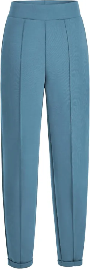 AFITNE Women’s High Waisted Dress Casual Pants Stretchy Pull On Work Business Slacks Comfy Office Trousers with Pockets