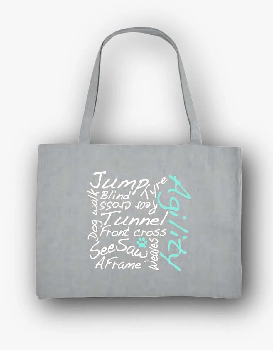 Agility Words Shopping Tote Bag