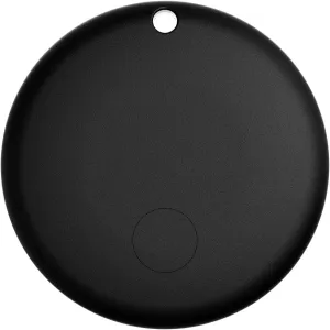 Air Tags-4 Pack Tracker Tag Work with Apple Find My (iOS 14.6 Above Only) Smart Tag Item Finders for Key, Luggage, Backpack，etc. (Black, 1 Pack)