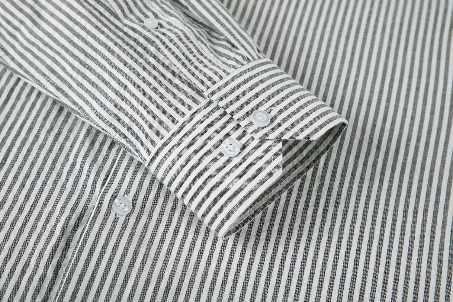 Alex Vando Mens Seersucker Dress Shirts Striped Business Casual Cotton Shirts for Men