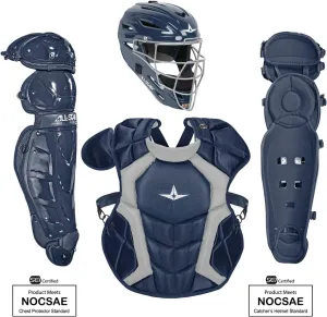 All-Star Certified NOCSAE Classic Professional Catcher's Kit
