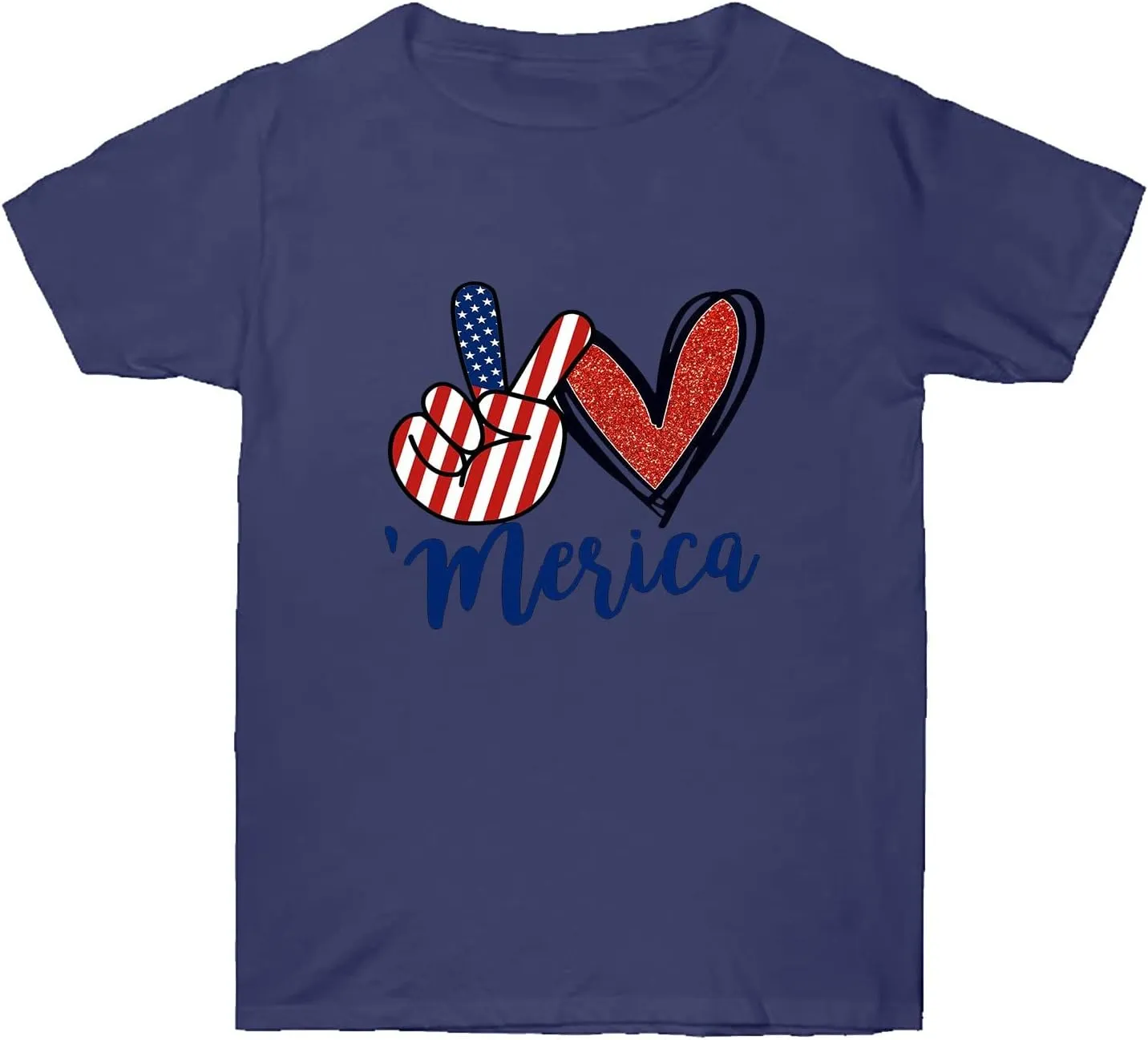 American Flag Shirt Women Independence Shirt Women Graphic T Shirts for Women Top Crewneck