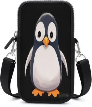 Animal Funny Cow Head Black White Small Crossbody Bag for Women,Lightweight Mini Shoulder Bag Wallet Cell Phone Purse For Running,Travel,Commuting