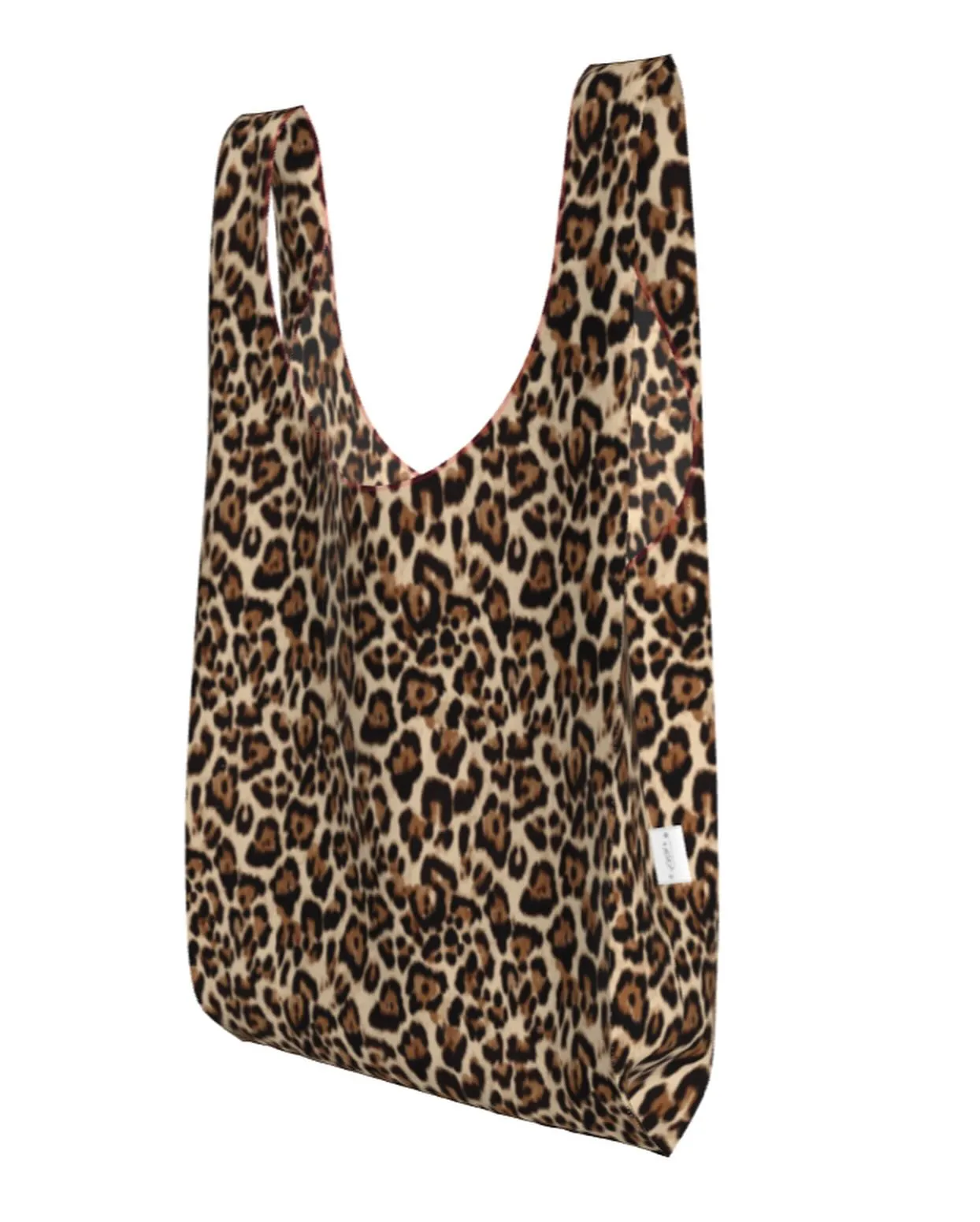 Animal Print Parachute Shopper Bag