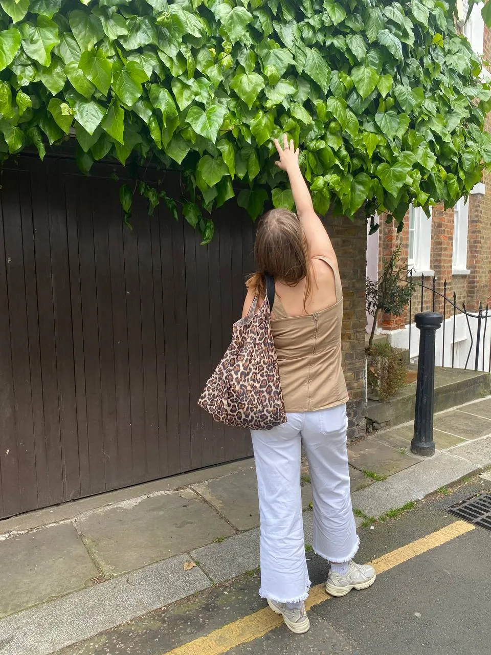 Animal Print Parachute Shopper Bag