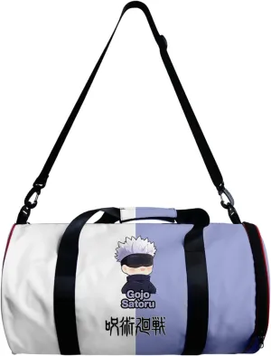 Anime Jujutsu Kaisen Gym Bag Manga Cosplay Sport Duffel Bag With Shoe Compartment(Gojo) One size