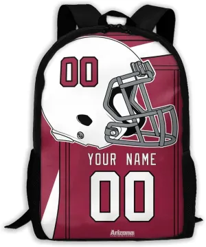 ANTKING Arizona Backpack Customized High capacity Personalized Any Name and Number Fans Gifts for Kids Men