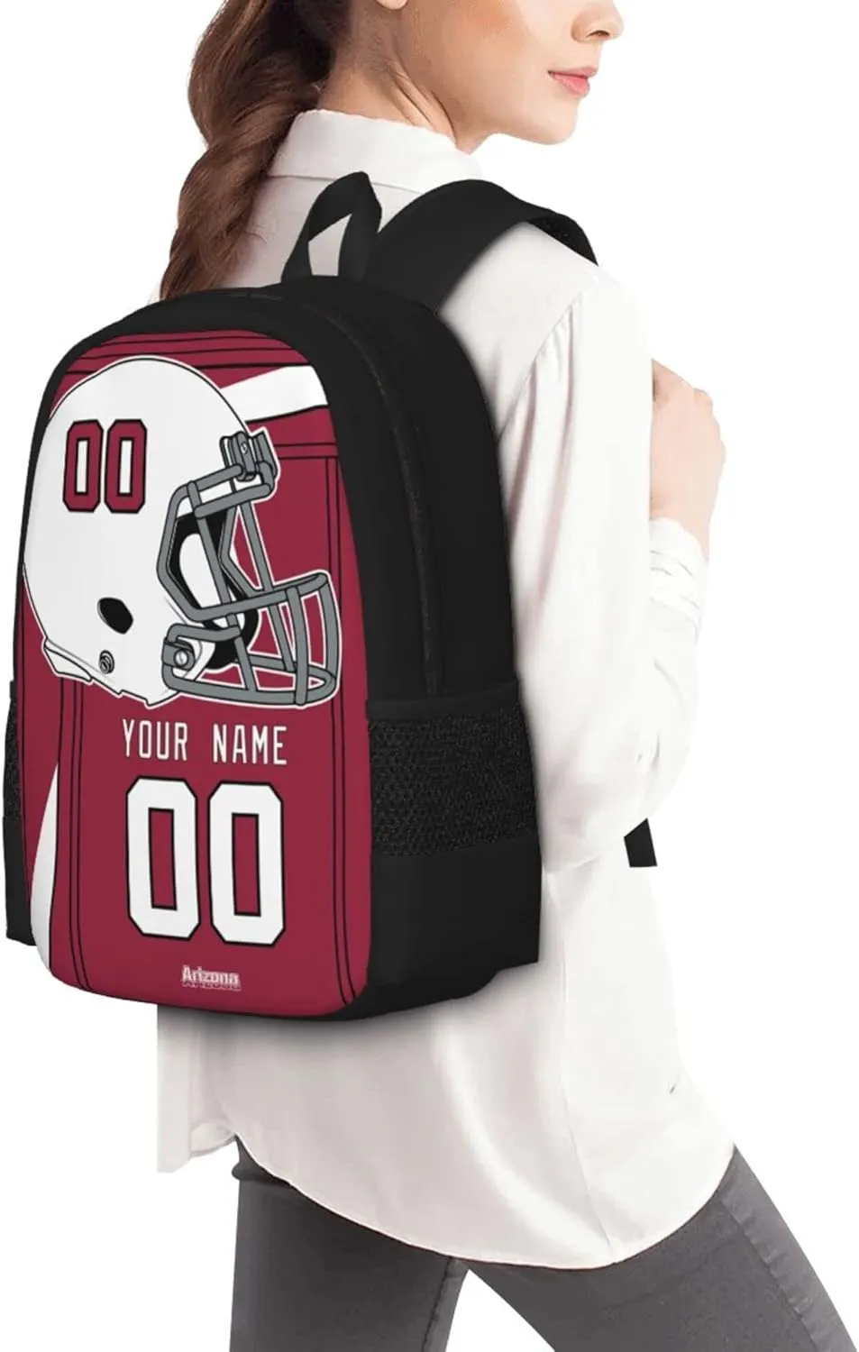 ANTKING Arizona Backpack Customized High capacity Personalized Any Name and Number Fans Gifts for Kids Men