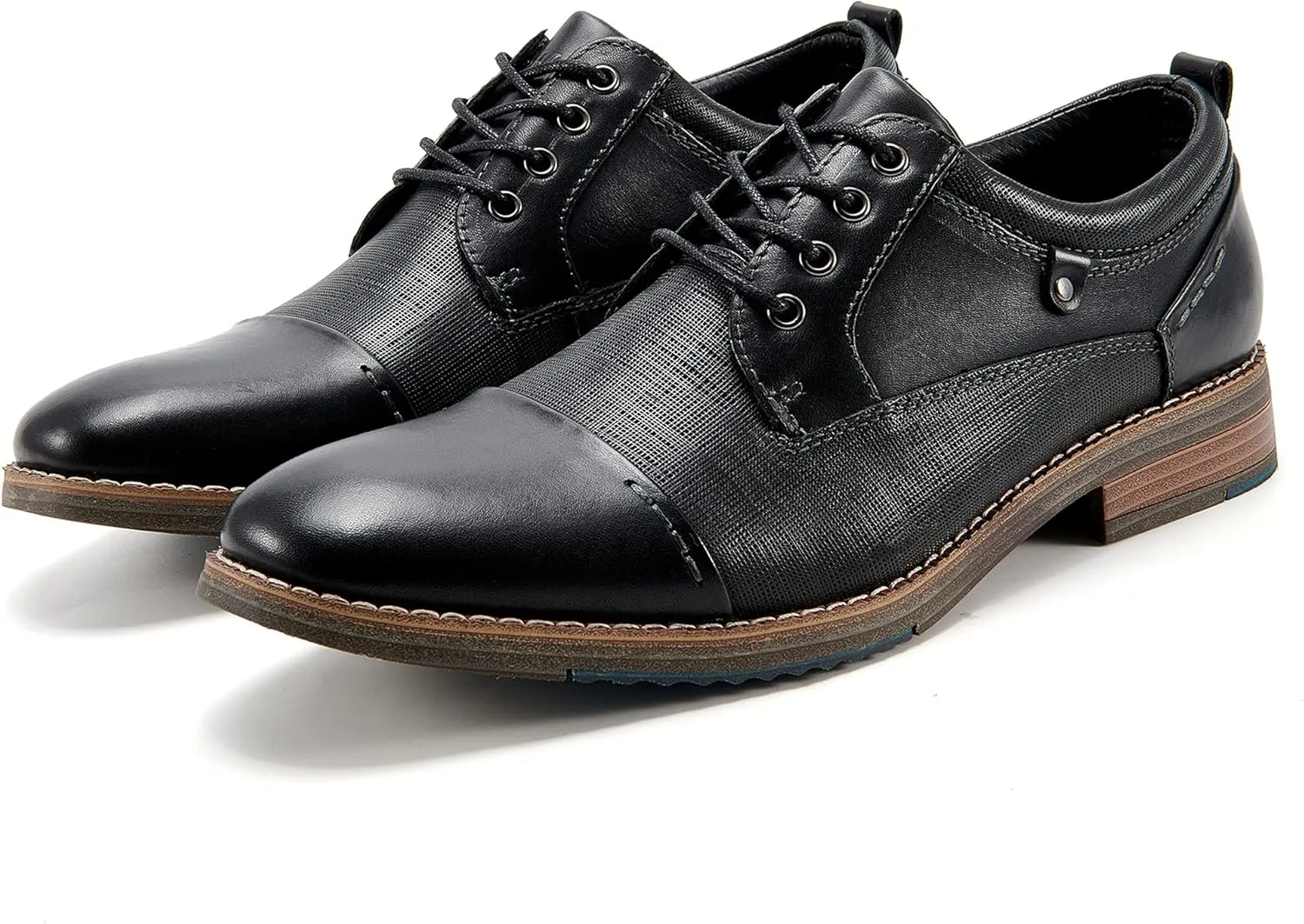 Arkbird Men's Leather Oxford Dress Shoes Stylish Formal Business Shoe for Men