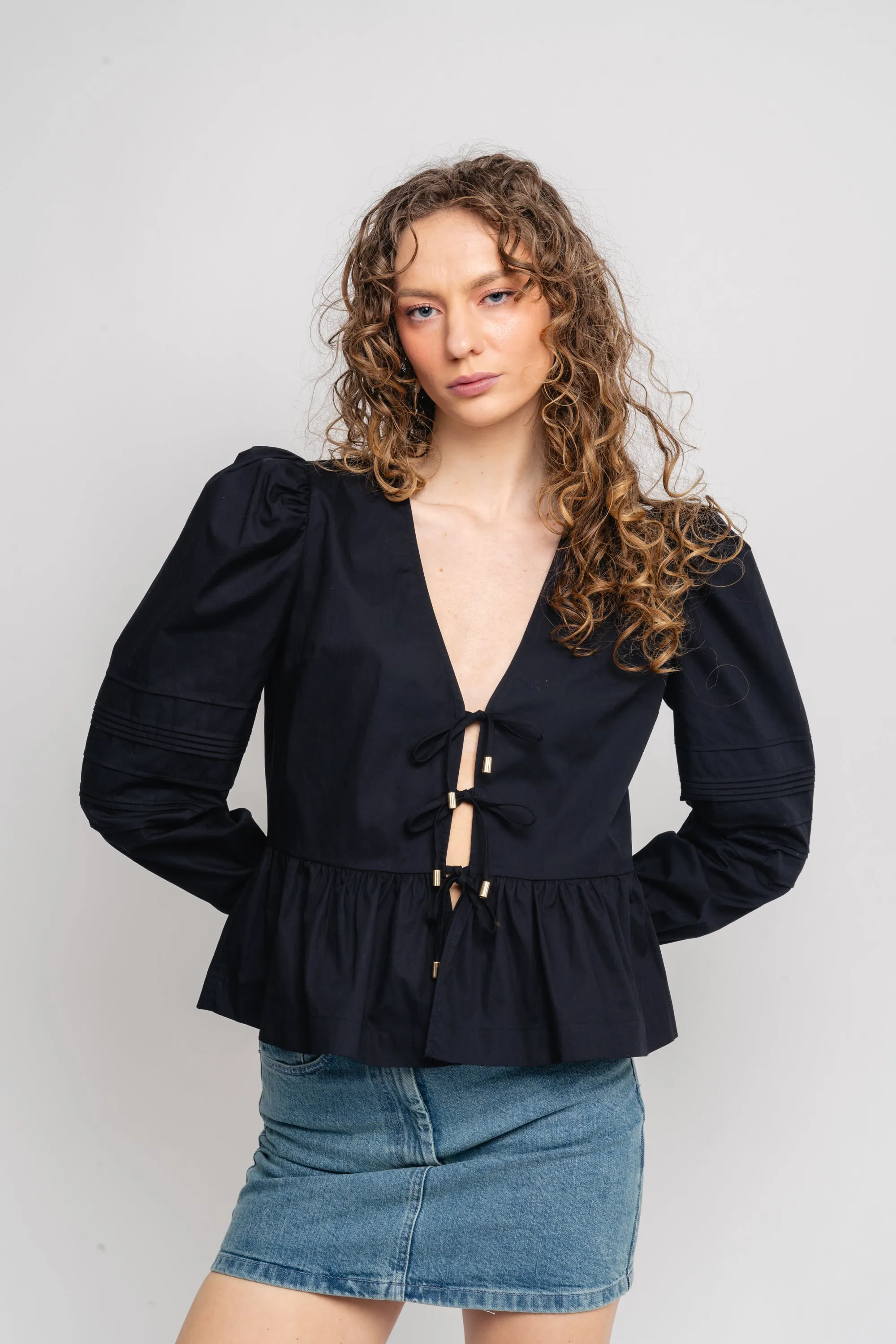 Aurora Blouse - Black