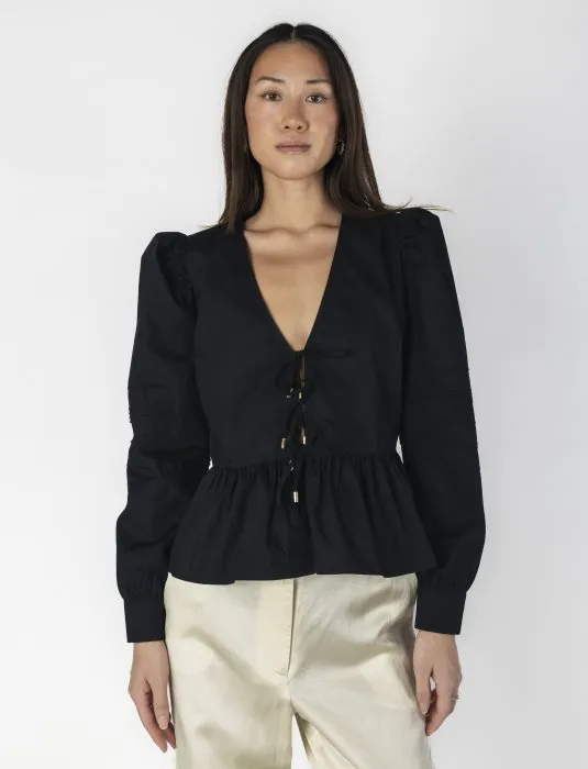 Aurora Blouse - Black