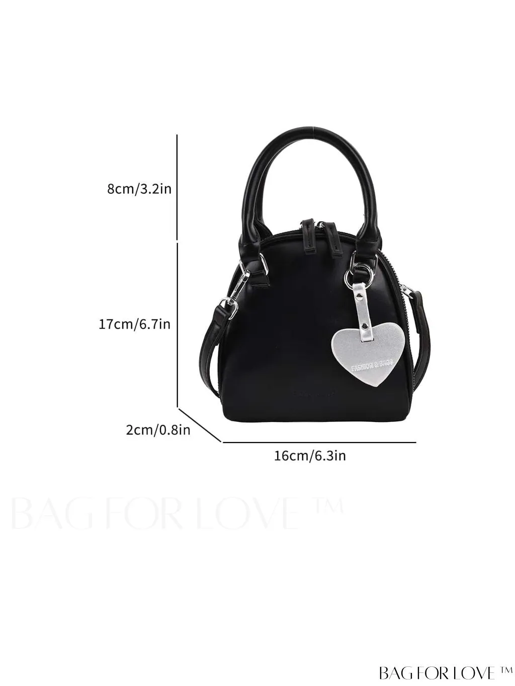 BagForLove - Compact & Stylish Metallic Shell Handbag - Perfect for Any Occasion!