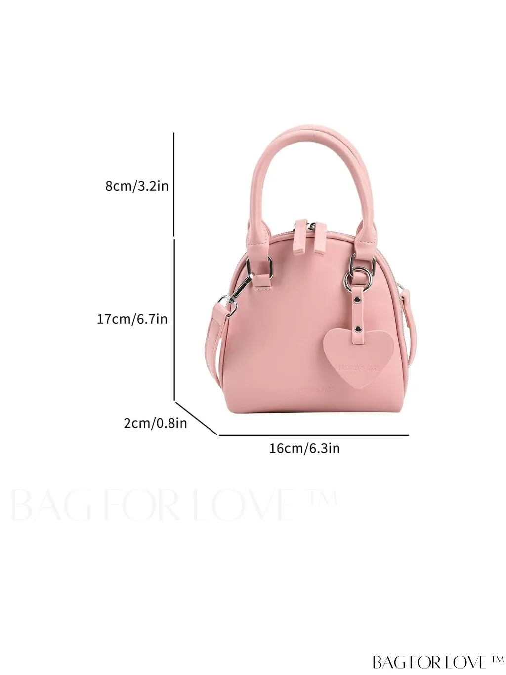 BagForLove - Compact & Stylish Metallic Shell Handbag - Perfect for Any Occasion!