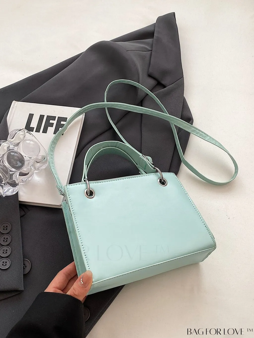 BagForLove - Compact Stylish Handbag: Adjustable Shoulder Strap for Fashion-forward Individuals