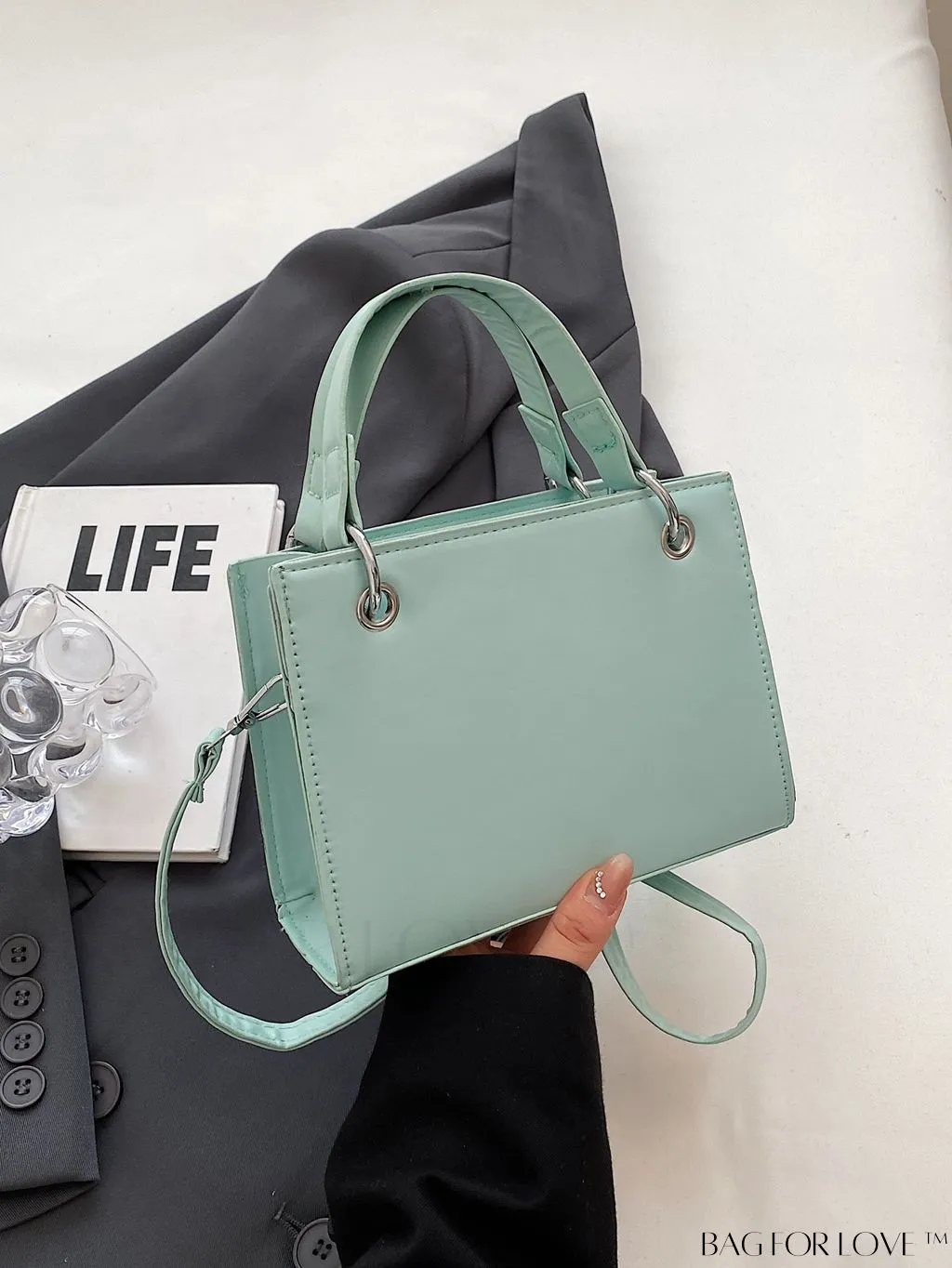 BagForLove - Compact Stylish Handbag: Adjustable Shoulder Strap for Fashion-forward Individuals