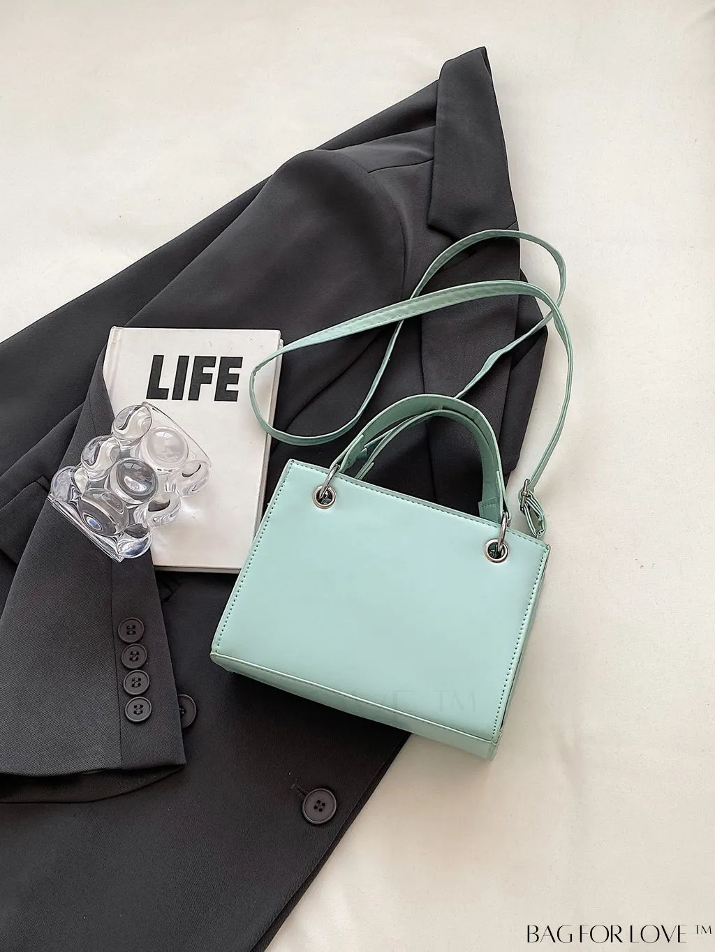 BagForLove - Compact Stylish Handbag: Adjustable Shoulder Strap for Fashion-forward Individuals