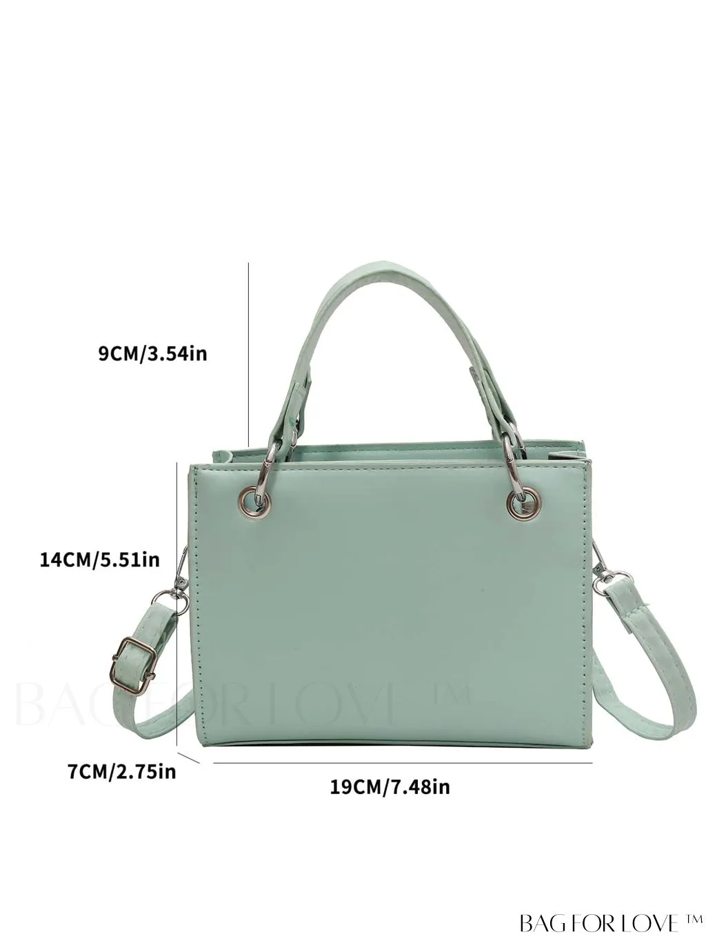 BagForLove - Compact Stylish Handbag: Adjustable Shoulder Strap for Fashion-forward Individuals