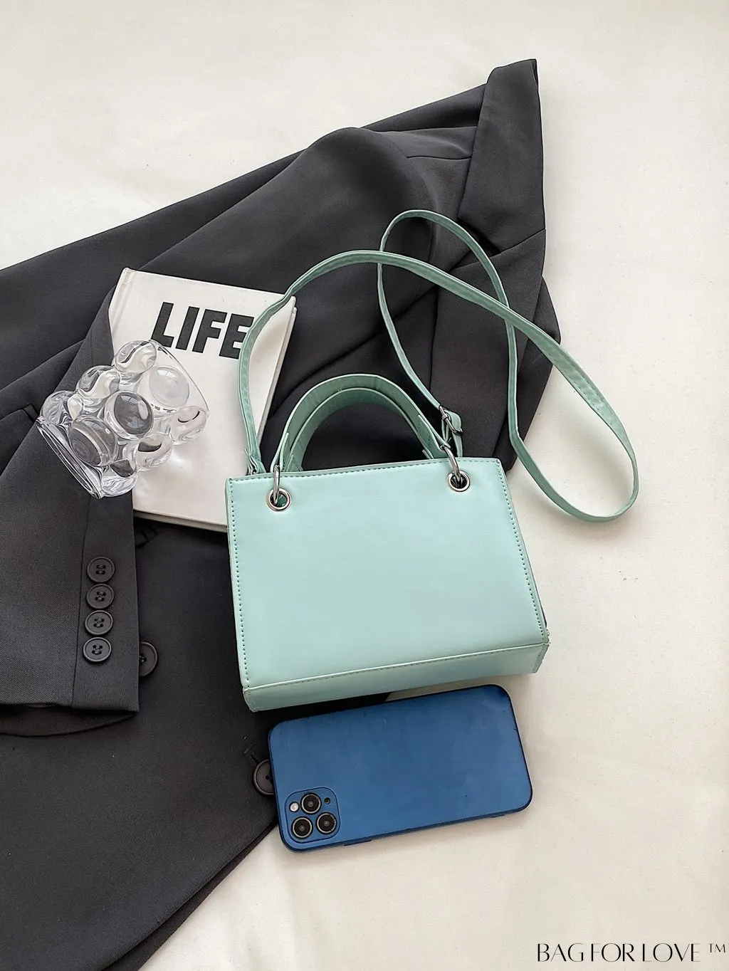 BagForLove - Compact Stylish Handbag: Adjustable Shoulder Strap for Fashion-forward Individuals