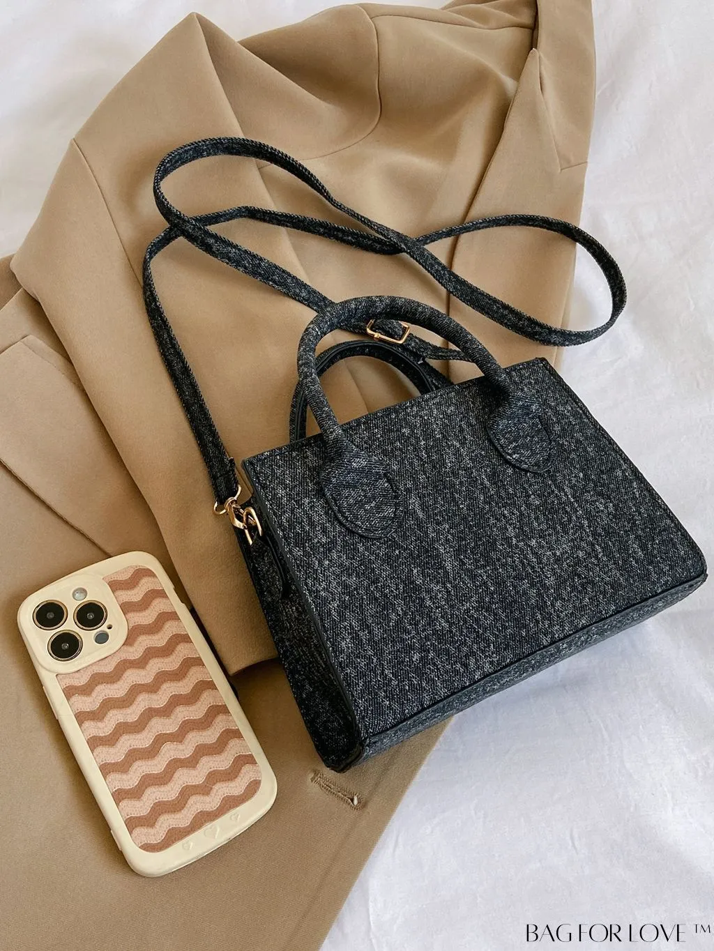 BagForLove - Stylish Compact Square Bag - Ultimate on-the-go Fashion Accessory