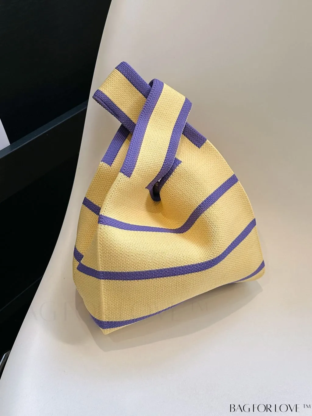 BagForLove - Stylish Crochet Handbag with Mini Contrast Colors