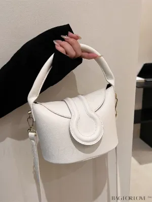 BagForLove - Stylish Flap Handbag: Adjustable Shoulder Strap included