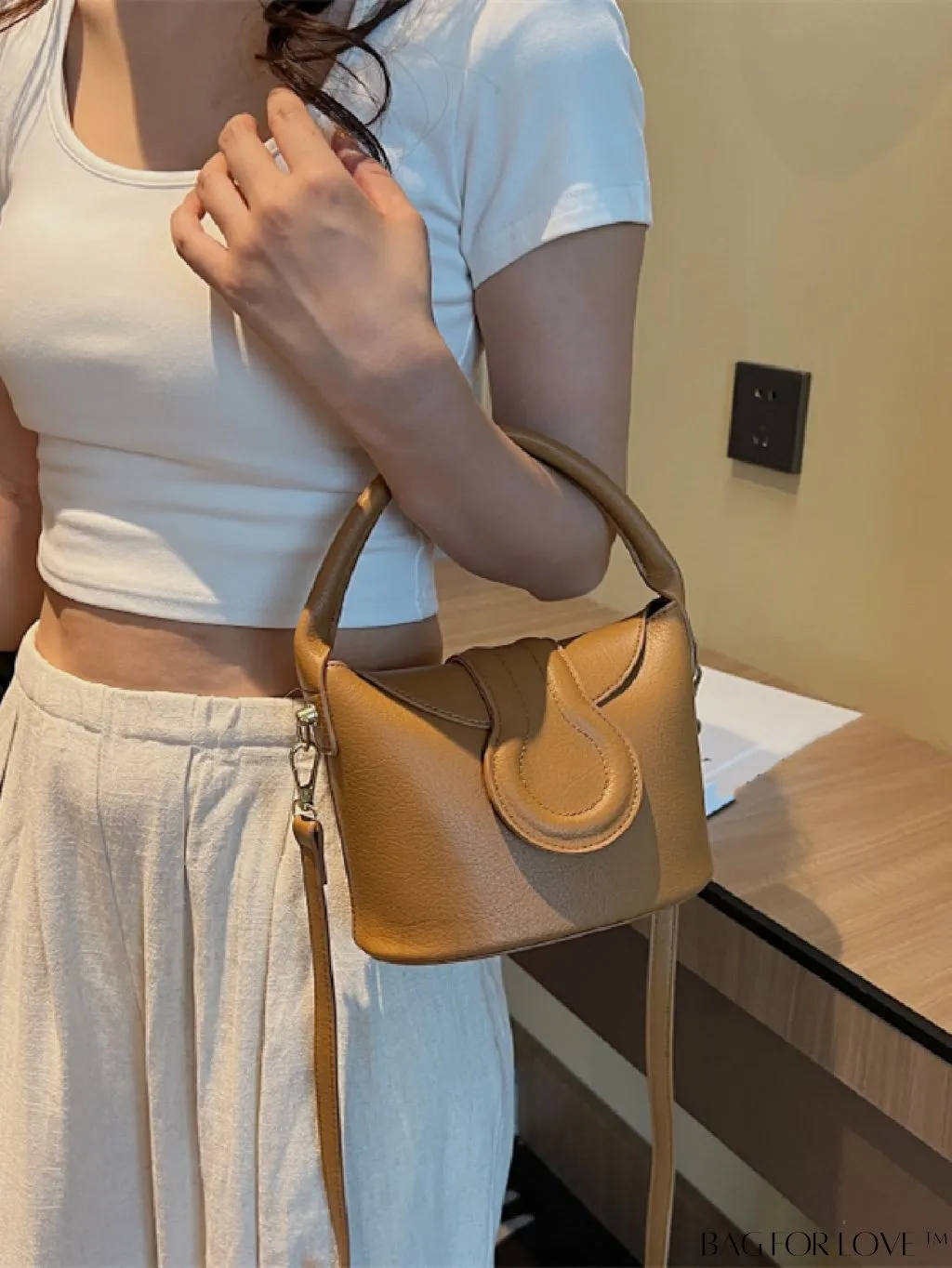 BagForLove - Stylish Flap Handbag: Adjustable Shoulder Strap included