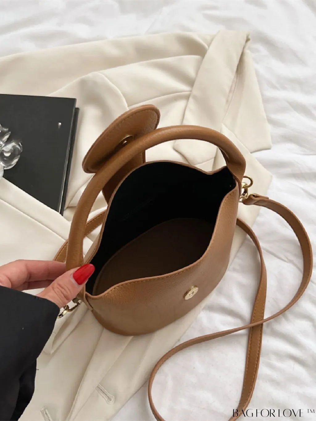 BagForLove - Stylish Flap Handbag: Adjustable Shoulder Strap included