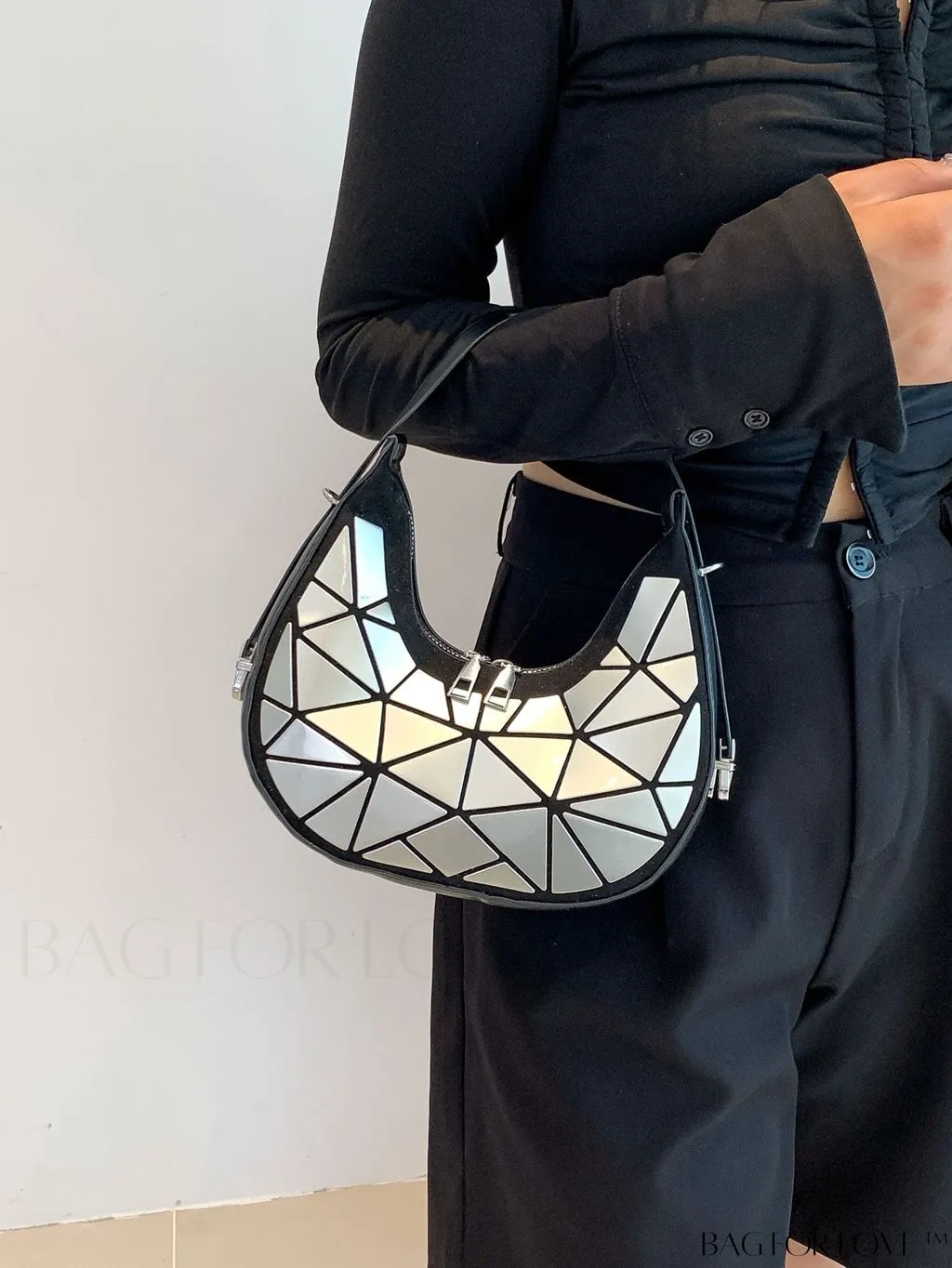BagForLove - Stylish Geometric Armpit Bag - A Fashion Essential!