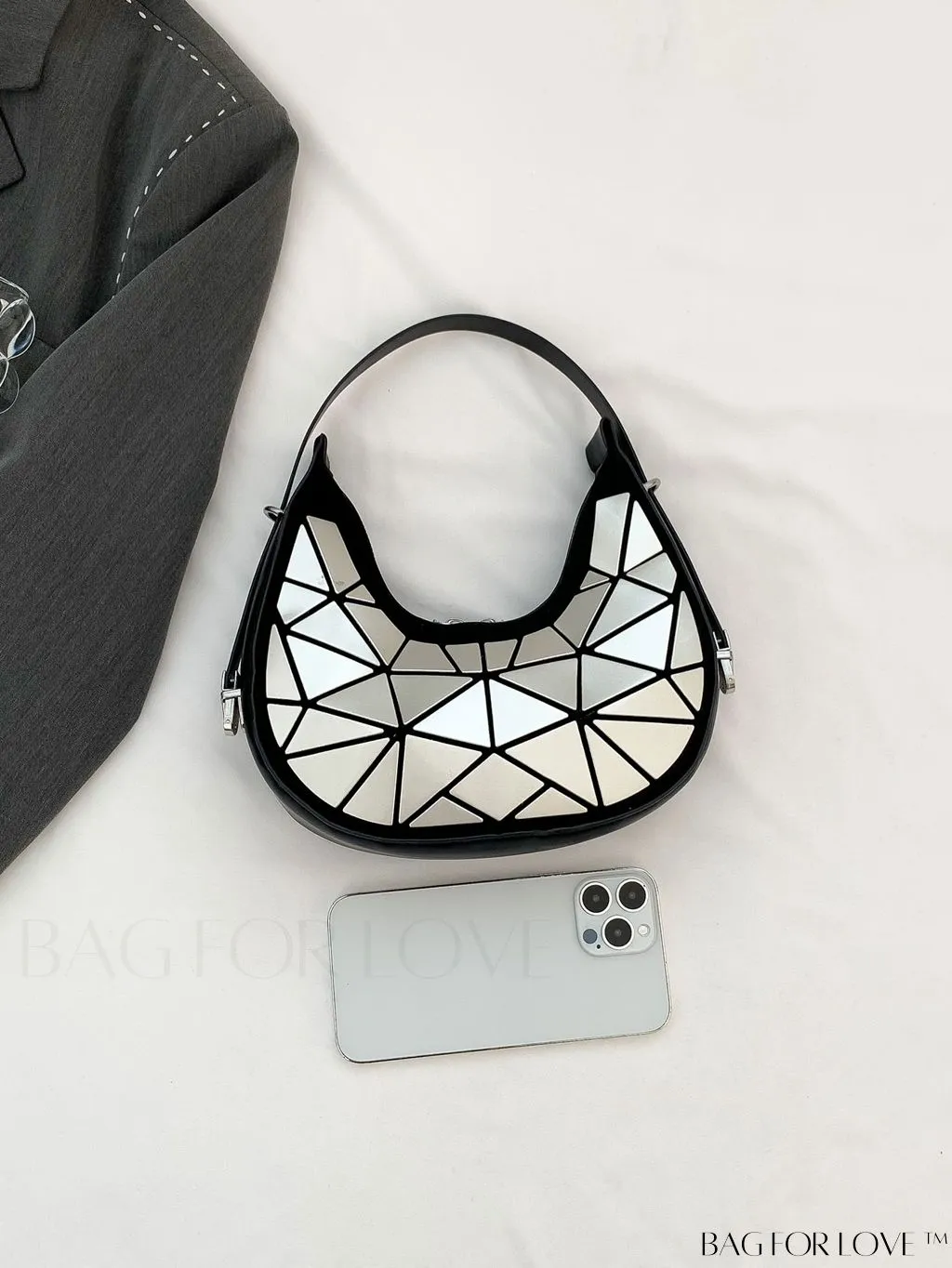 BagForLove - Stylish Geometric Armpit Bag - A Fashion Essential!