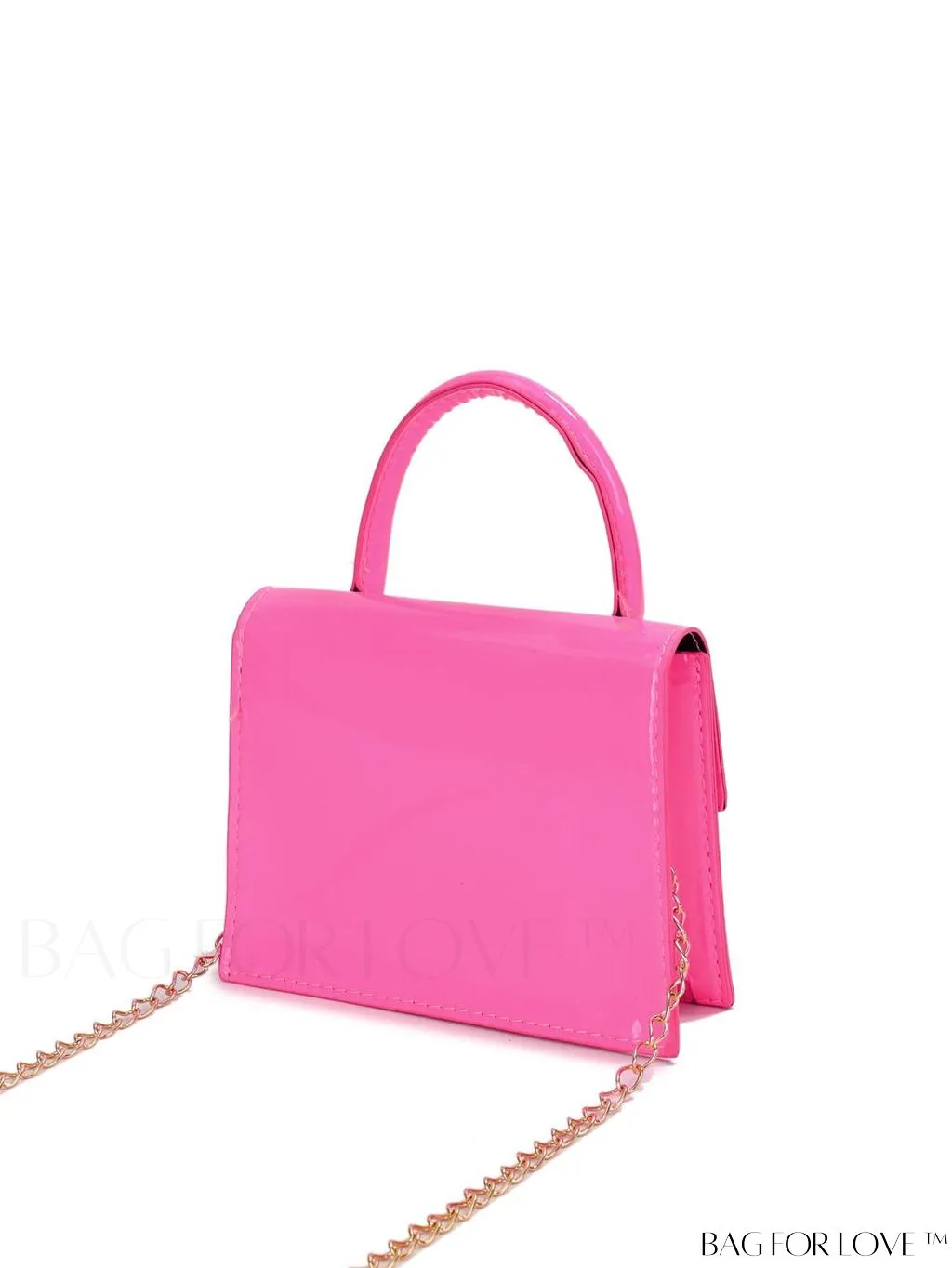 BagForLove - Stylish Mini Chain Handbag in PU Leather