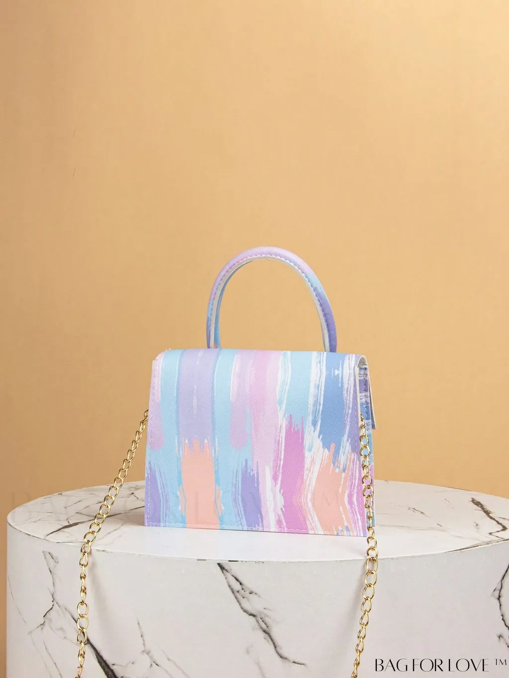 BagForLove - Stylish Mini Chain Handbag in PU Leather