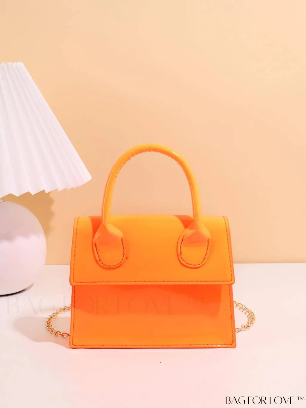 BagForLove - Stylish Mini Chain Handbag in PU Leather