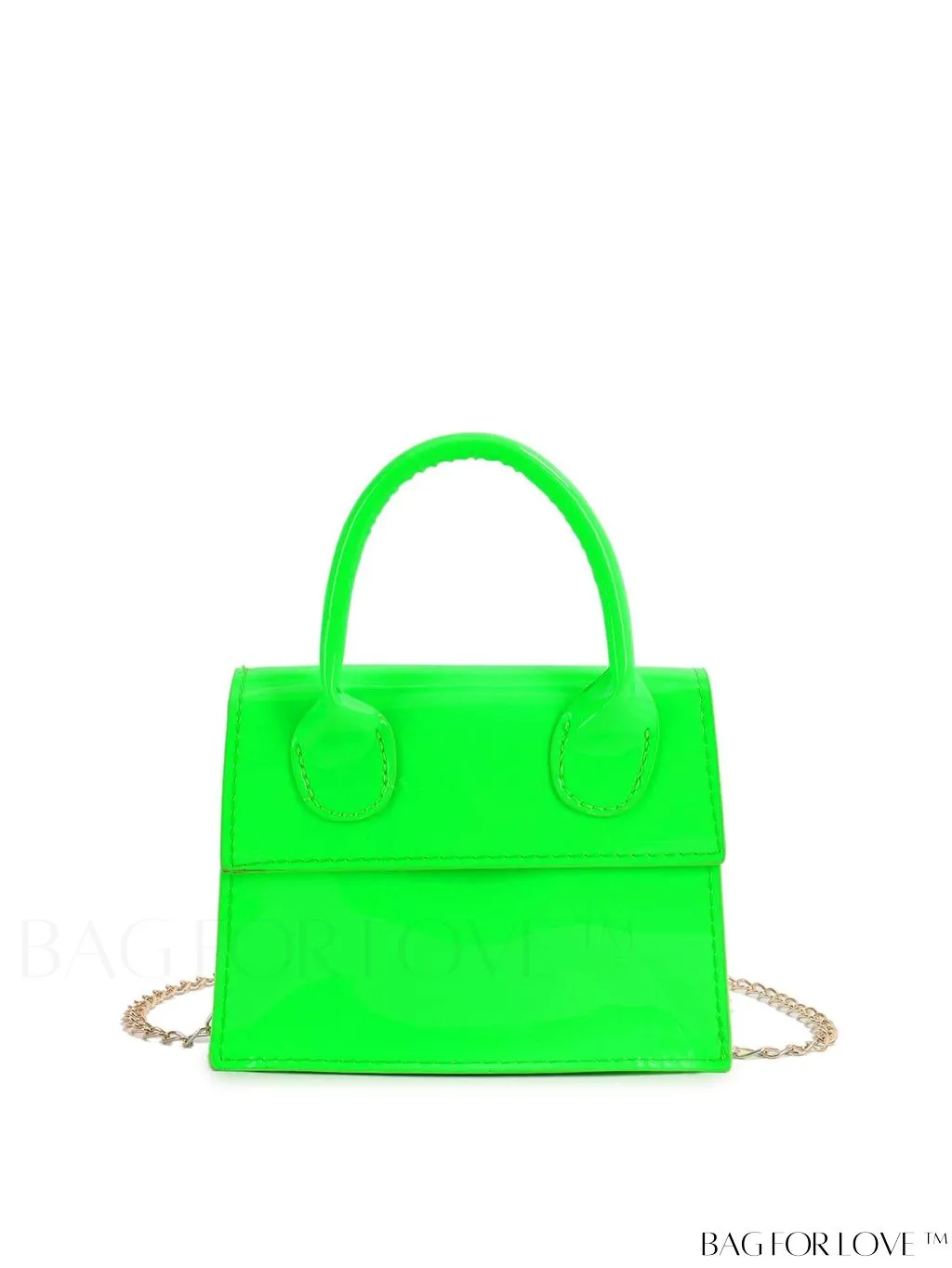 BagForLove - Stylish Mini Chain Handbag in PU Leather