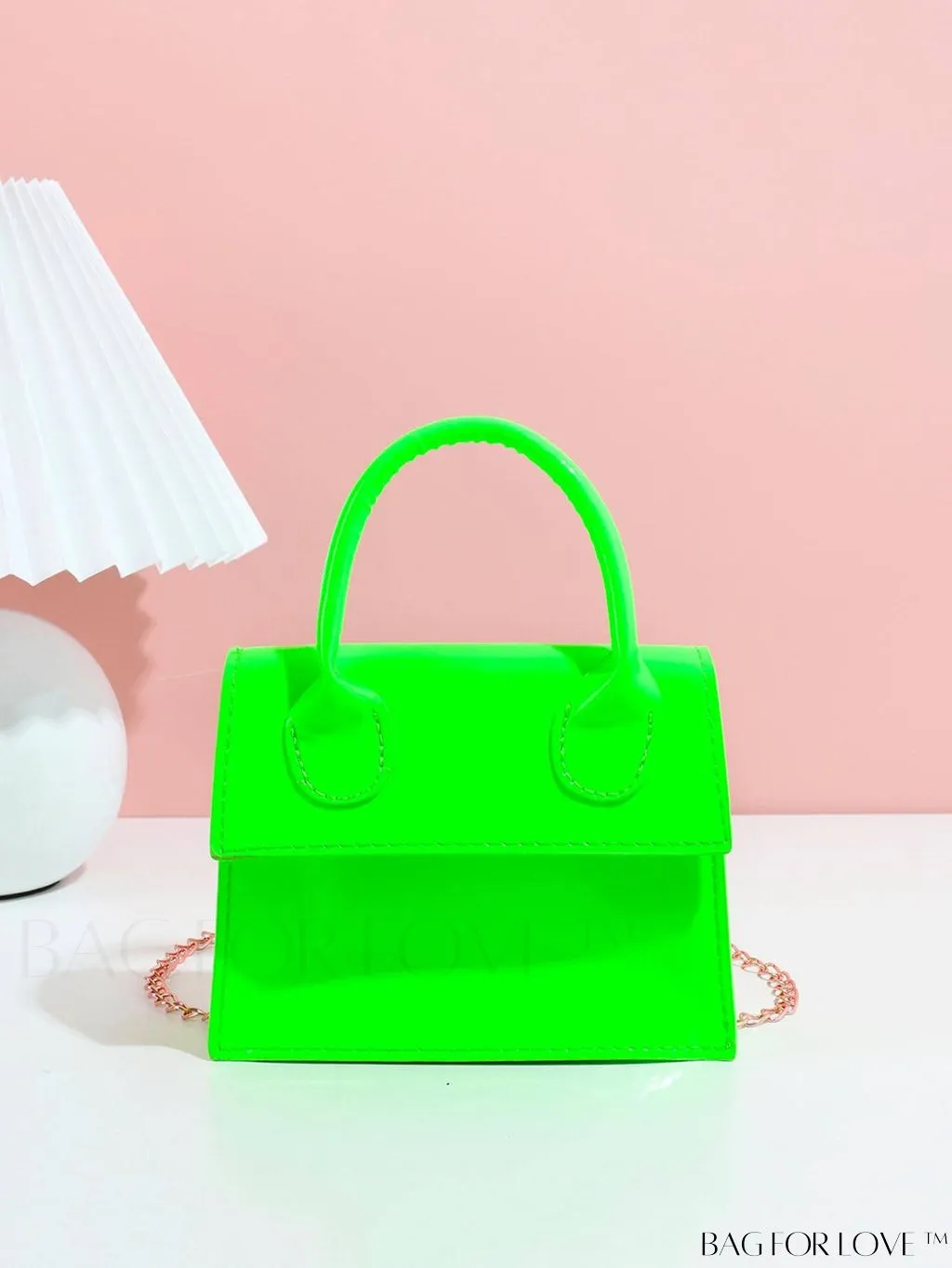 BagForLove - Stylish Mini Chain Handbag in PU Leather